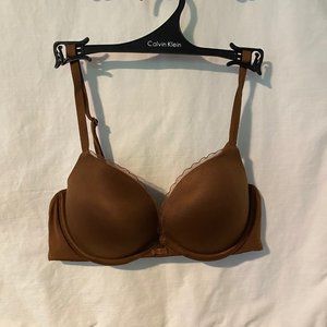 Calvin Klein Brown Pushup Bra - Size 34B
